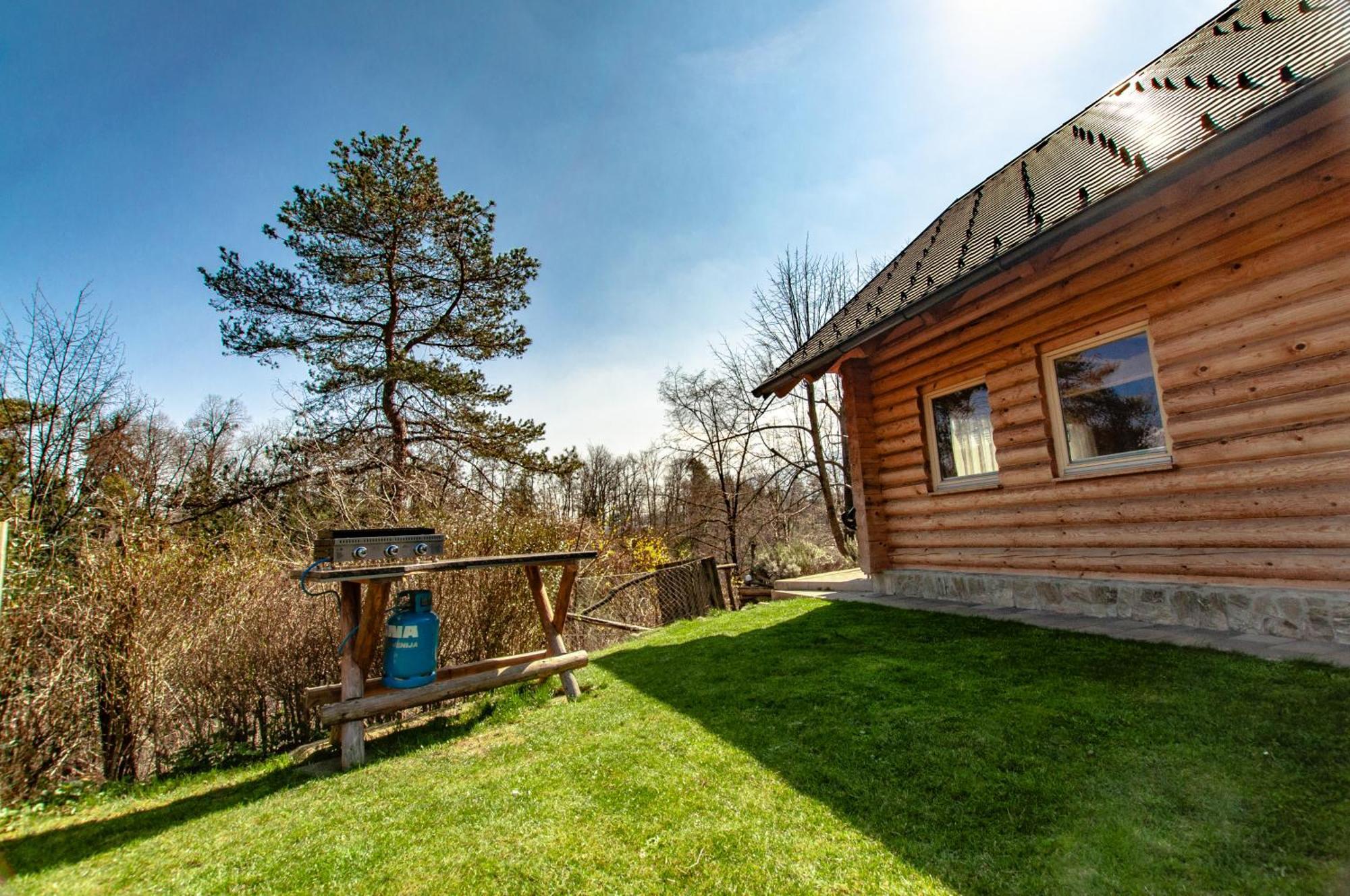 Log House Natura Radovljica Buitenkant foto