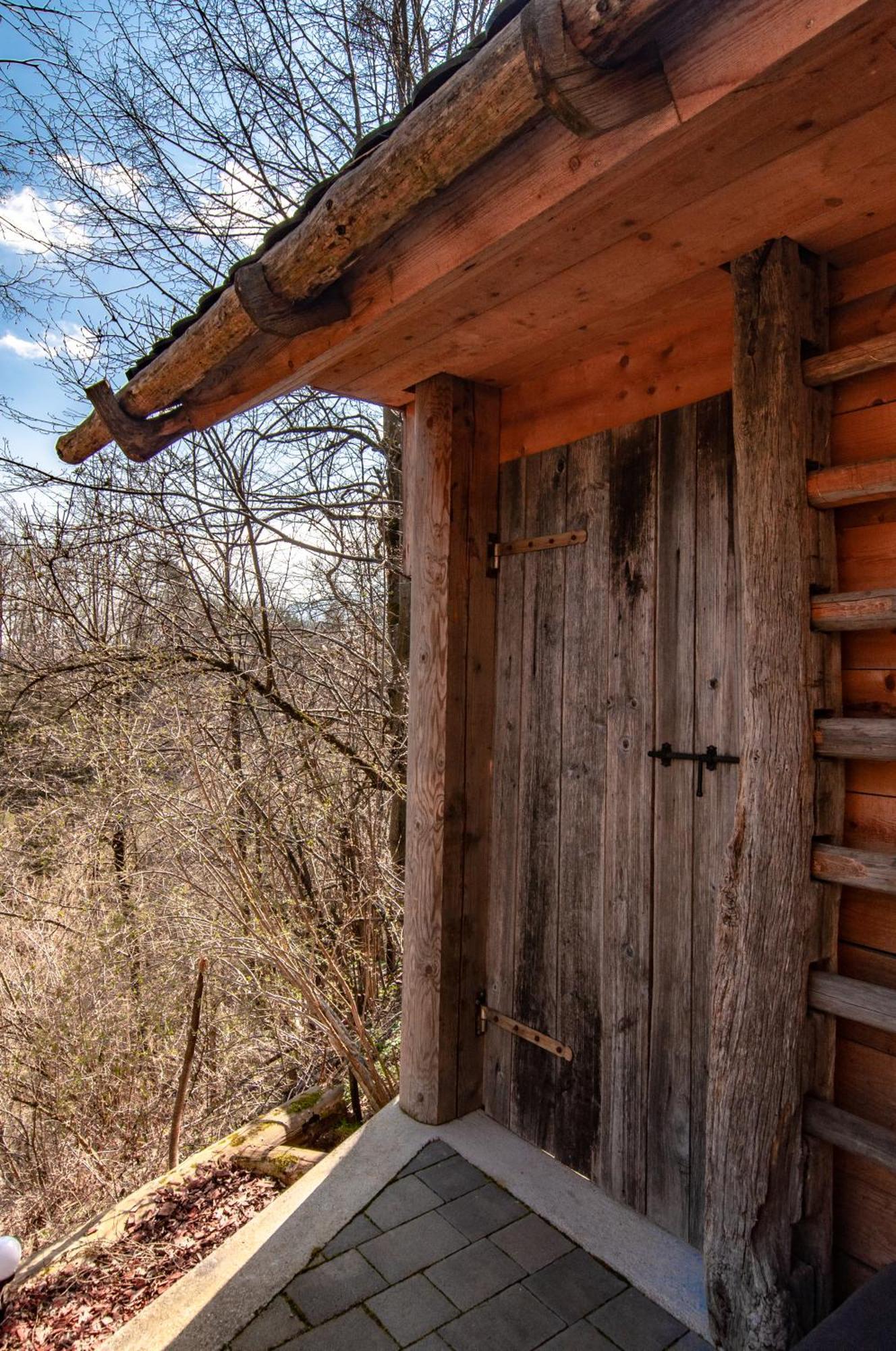 Log House Natura Radovljica Buitenkant foto