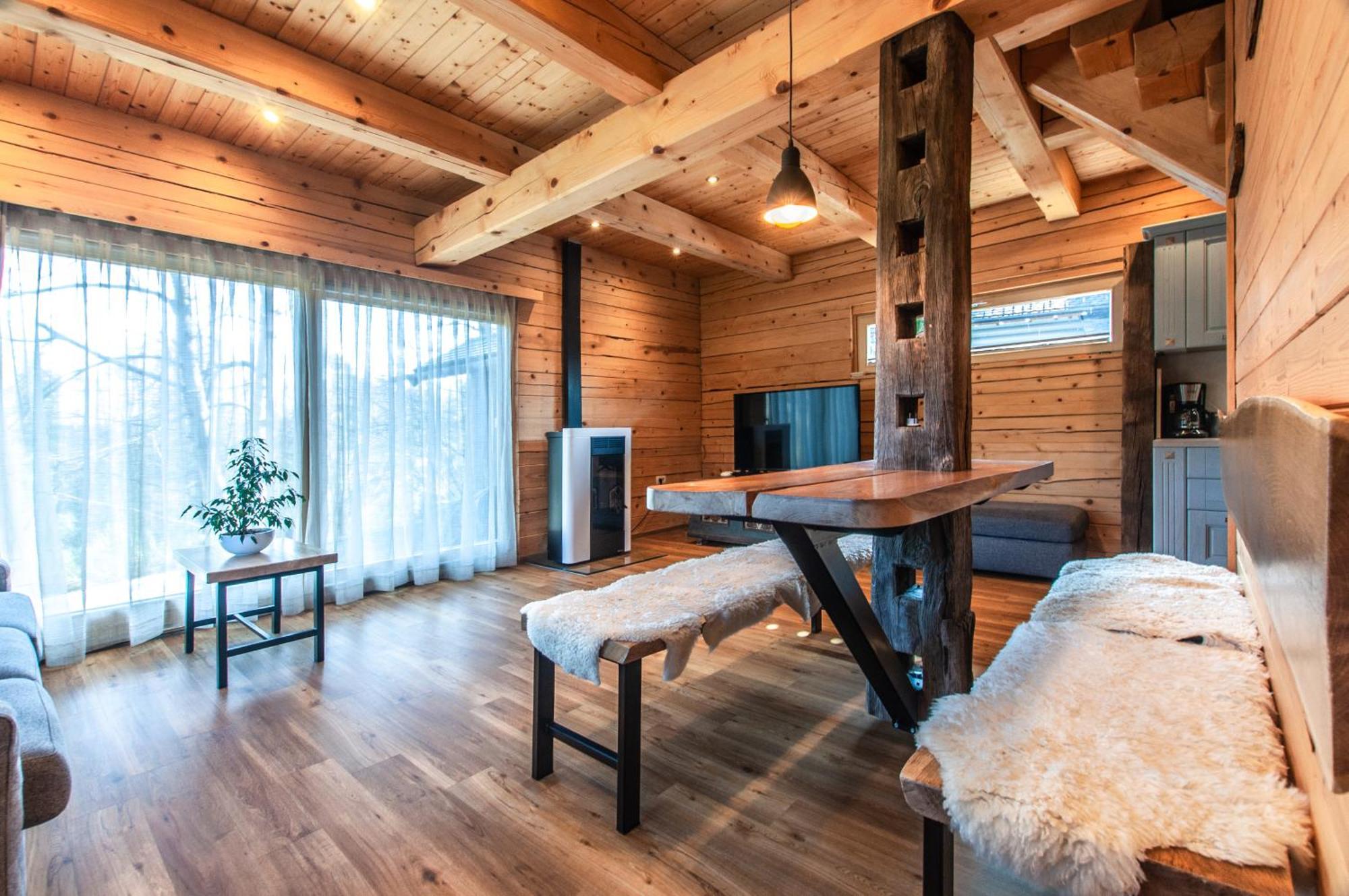 Log House Natura Radovljica Buitenkant foto